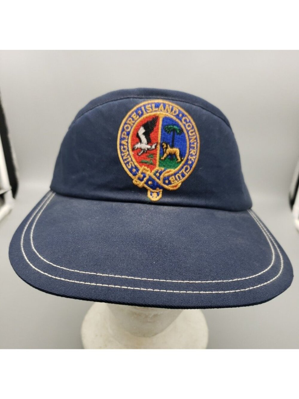 Singapore Island Country Club Visor Blue adjustable